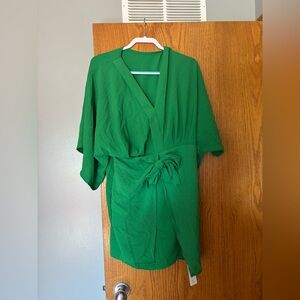 Cupshe Vibrant Green Dress